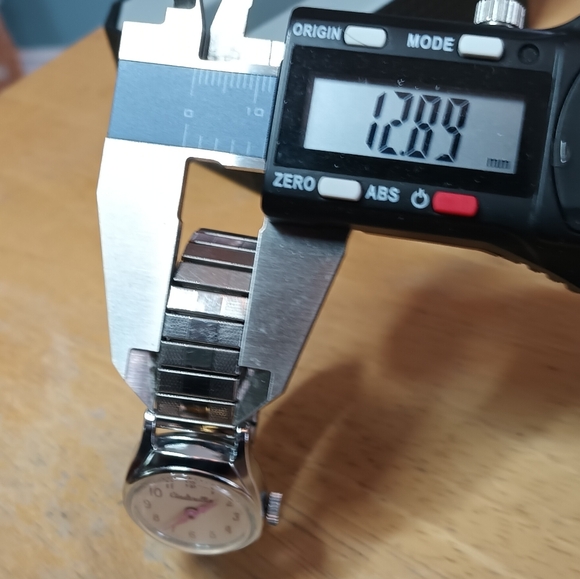 X US Time Cinderella script Girls watch, cream colored, dial pink Roman nume - Picture 10 of 12